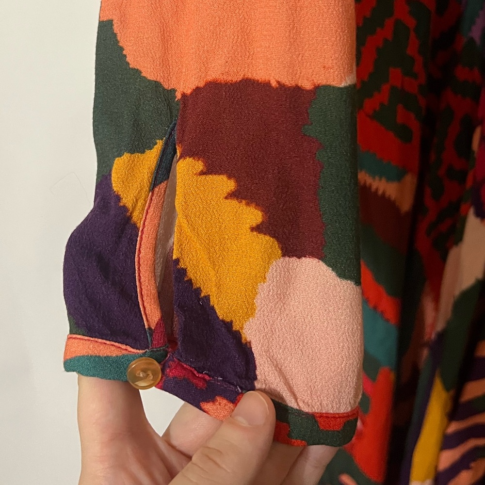 FARM Rio Multicolor Geometric Maxi Dress - Picture 7 of 14